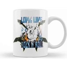 Dekado Long Live Rock N' Roll 05 Kupa Bardak Porselen