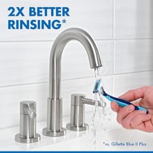 Defne Store Blue3 Kullan At Erkek Tıraş Bıçağı 6'li 3lü Paket