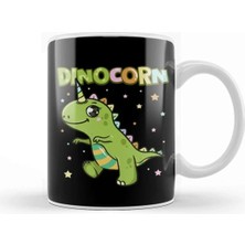 Dekado Cute Dinocorn Dinosaur & Unicorn Unisaur Kupa Bardak Porselen