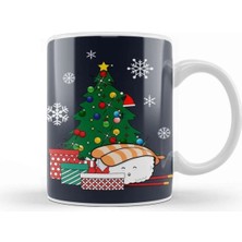 Dekado Arnie Around The Christmas Tree Arnold Arnie Retro Japanese Schwarzenegger Kupa Bardak Porselen