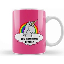 Dekado Angry Unicorn Want Some Of This Kupa Bardak Porselen