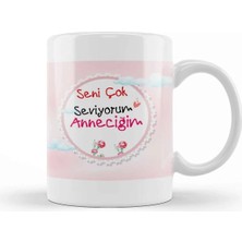 Dekado Anneler Günü Annelere Hediye 06 Kupa Bardak Porselen