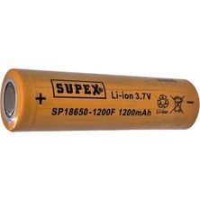 Uravas Store Spx 18650-1200 3,7V 1200 Mah Düz