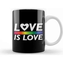Dekado Pride Love Is Love Kupa Bardak Porselen
