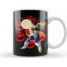 Dekado Super Vegeta Big Bang Attack Kupa Bardak Porselen