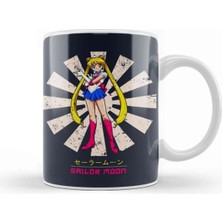Dekado Sailor Moon Retro Japanese Kupa Bardak Porselen
