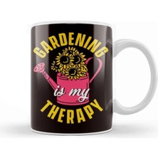 Dekado Gardening Therapy Watering Can Garden Gardener Flowers Lawn Kupa Bardak Porselen