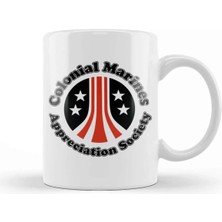 Dekado Aliens Colonial Marines Appreciation Society Kupa Bardak Porselen