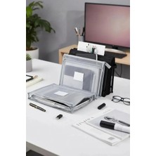 Miniso Lisanslı Minimalizm Koleksiyonu 3D Çift Katmanlı File Belge Çantası
