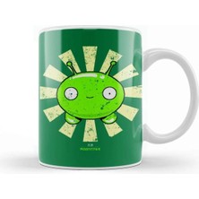 Dekado Mooncake Retro Japanese Final Space Kupa Bardak Porselen