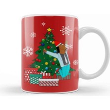 Dekado Bojack Horseman Around The Christmas Tree Kupa Bardak Porselen