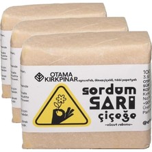 Defne Store Otama Kırkpınar Sordum Sarı Çiçeğe Vücut Sabunu (3 Paketi)