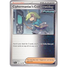 Ciphermaniac's Codebreaking 145/162 - Temporal Forces - Pokemon Kartı (Mint)