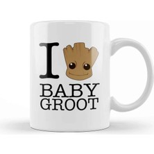 Dekado I Love Baby Groot Guardians Of The Galaxy Kupa Bardak Porselen