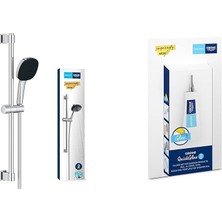 Defne Store 110 Sürgülü Duş Seti + 2 Adet Quickglue Banyo Ürünleri Yapıştırıcı Seti