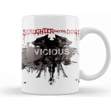 Dekado Slaughter And The Dogs Vicious Kupa Bardak Porselen