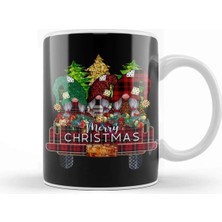 Dekado Yılbaşı Yeni Yıl Konseptli Merry Christmas 021 Kupa Bardak Porselen