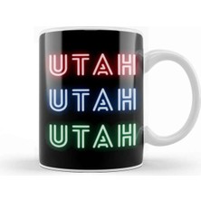 Dekado Utah Vintage Kupa Bardak Porselen