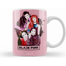 Dekado Black Pink Blackpink Kupa Bardak Porselen