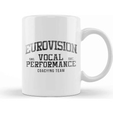 Dekado Eurovision Vocal Coaching Team Kupa Bardak Porselen