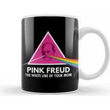 Dekado Sigmund Freud Pink Freud The White Line Of Your Mom Kupa Bardak Porselen