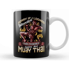 Dekado Funny Sorry I Was Thinking About Muay Thai Pun Kupa Bardak Porselen