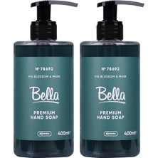 Defne Store Bella Sıvı Sab.fig Blos&musk Yeşil 400ML (2 Paketi)