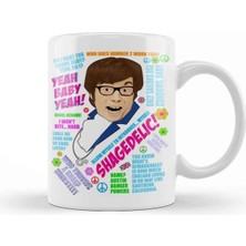 Dekado Austin Powers Quotes Kupa Bardak Porselen