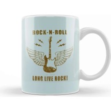 Dekado Long Live Rock N' Roll 01 Kupa Bardak Porselen