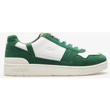 Lacoste T-Clip Erkek Beyaz Sneaker Regular Kalıp Düz Desen