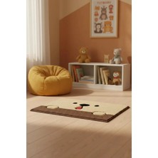 Miniso Lisanslı Tutogou Serisi Paspas – Kahverengi 60X40 cm Ev Banyo Giriş Paspası