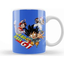 Dekado Dragon Ball Gt Kid Goku Pan Trunks Kupa Bardak Porselen