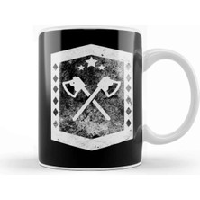 Dekado Awesome Viking Axes Cool Historic Combat Weapons Kupa Bardak Porselen