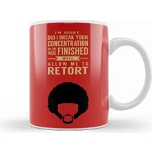 Dekado Pulp Fiction Jules Quote Movie Silhouette Kupa Bardak Porselen