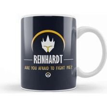 Dekado Reinhardt Are You Afraid To Fight Me Overwatch Kupa Bardak Porselen