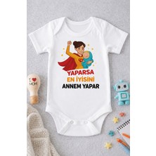 Eydu Baby Izmir Mısır Değil Darı Baskılı Çıtçıtlı Bebek Body Badi Zıbın