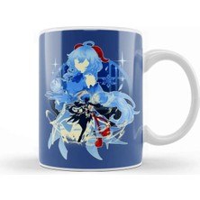 Dekado Genshin Impact Ganyu Pop Kupa Bardak Porselen