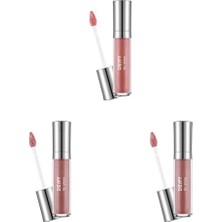Defne Store Dewy Lip Glaze Parlak & Dolgun Görünüm Veren Yapışmayan Dudak Parlatıcısı 021 Shıne Today (3 Paketi)