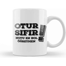 Dekado Öğretmenler Günü Öğretmene Hediye 015 Kupa Bardak Porselen