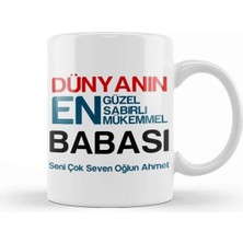 Dekado Babalar Günü Babaya Hediye 08 Kupa Bardak Porselen