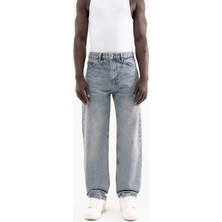 Machinist Erkek Straight Fit Jean Pantolon Açık Mavi