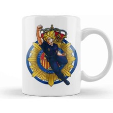 Dekado Goku Police Kupa Bardak Porselen