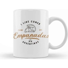 Dekado I Like Comer Empanadas Kupa Bardak Porselen