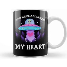 Dekado You Have Abducted My Heart Funny Alien Abduction Kupa Bardak Porselen