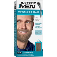 Defne Store Just For Men Sakal & Bıyık Boyası Açık Kahve