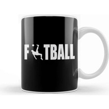 Dekado Football Soccer Football Player Penalty Gift Kupa Bardak Porselen