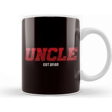 Dekado Uncle Est 2022 Niece Nephew Aunt Brother Mother Father Daddy Kupa Bardak Porselen