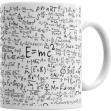 Dekado E=mc2 Formül Matematik Formülü Kupa Bardak Porselen