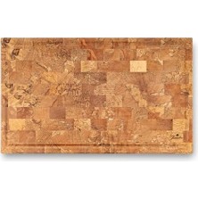Defne Store Rustik Natural Kesme Tahtası 50X30 cm