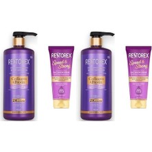 Defne Store Collagen & Biotin Dolgunlaştırıcı Şampuan 900 ml – Hacimsiz Saçlar Için Sülfatsız, Kolajen ve Biotin Içerikli Yoğun Hacim Veren Bakım Şampuanı (2 Paketi)